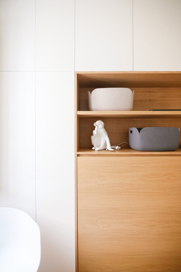 Smart Storage Bedroom projeto de quarto by casascomdesign